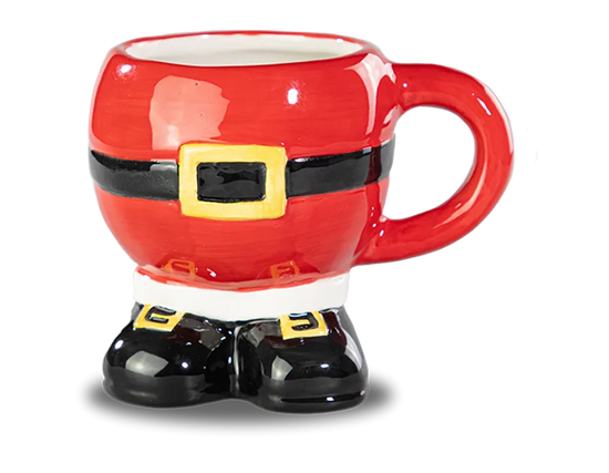 Gem Imports Mug Festive Santa Belly