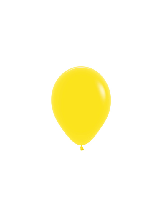 Sempertex Fashion Yellow 5" Latex Balloons 50pk