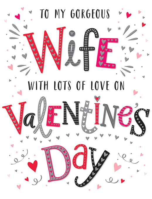 Regal 6 Pack Cards C50 Valentine's Day Wife