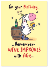 Simon Elvin C50 Birthday Humour Assorted 12x6pk