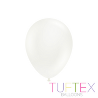 Tuftex Standard White 11" Latex Balloons 100pk
