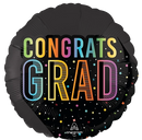 Anagram Foil Balloon Satin Cosmic Grad 18