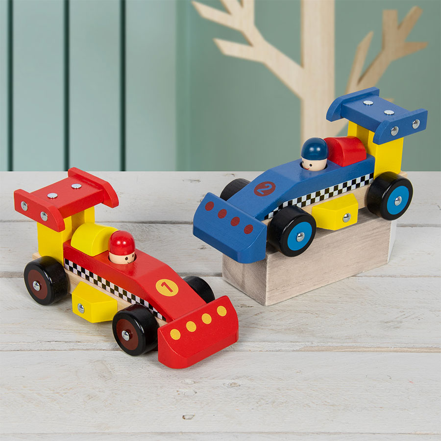 Lesser & Pavey 2 Pack Retro Racing Car