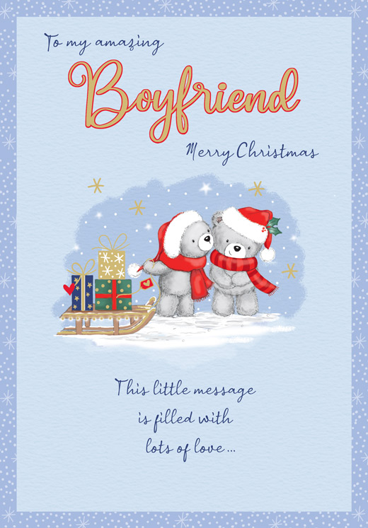 Regal 6 Pack C75 Cards Christmas Boyfriend