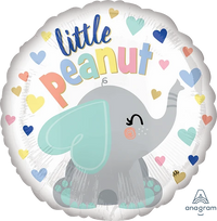 Anagram Little Peanut Elephant 18" Foil Balloon