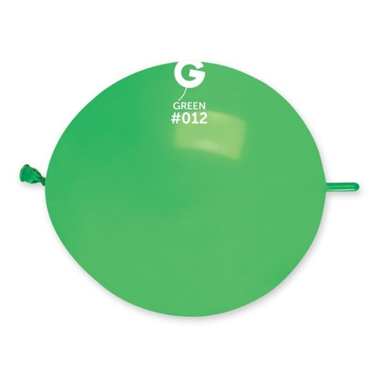 Gemar 50 Pack Latex Balloons Glink Green 13