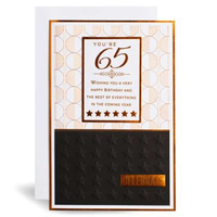 Prelude C75 Birthday Age 65 6pk