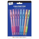 Tallon 8 Pack Ballpoint Pen Bright Assorted