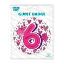Big Badges Age 6 Female 6pk