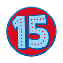 Small Badges Age 14 & 15 Male 6pk