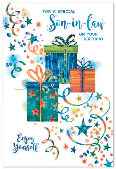 Simon Elvin C50 Birthday Son-In-Law 6pk