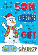Regal 6 Pack C75 Cards Christmas Son