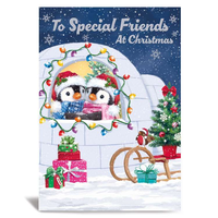 Prelude 6 Pack Cards C50 Christmas Friend Penguin