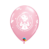 Anagram Communion Girl 11" Latex Balloons 25pk