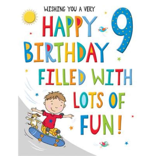 Regal C75 Birthday Age 9 6pk