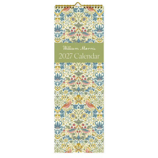 Calendar Slim William Morris 2027