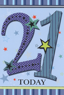 Simon Elvin C50 Birthday Age 21 6pk
