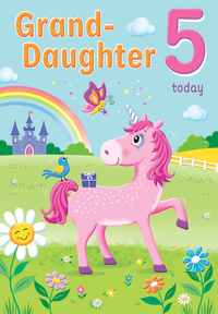 Regal C90 Birthday Age 5 Granddaughter 6pk