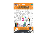 Gem Imports Colouring Set Halloween
