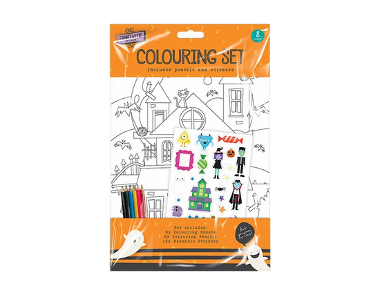 Gem Imports Colouring Set Halloween