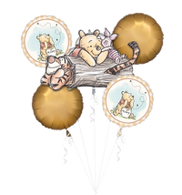 Anagram Foil Balloon Bouquet Winnie the Pooh