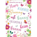 Simon Elvin C50 Birthday Grandma 6pk
