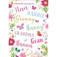 Simon Elvin C50 Birthday Grandma 6pk