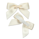 Italian Options 12 Pack Ribbon Bows Cream 5cm