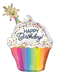 Anagram Confetti Sprinkle 31" Foil Balloon