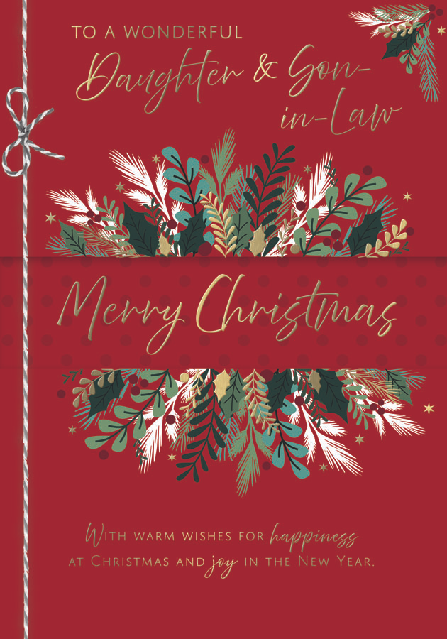Prelude C90 Christmas Daughter & Son-In-Law 6pk