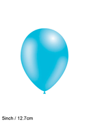 Decotex Pro Metallic Light Blue 5" Latex 100pk