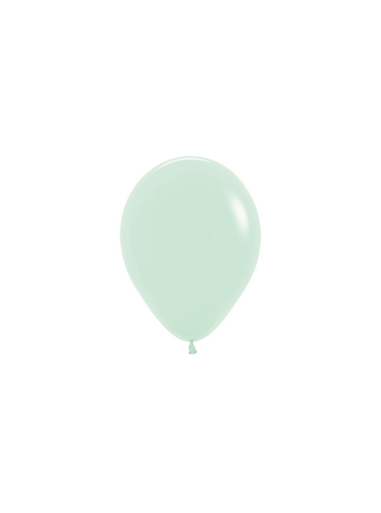 Sempertex Pastel Green 5" Latex Balloons 50pk