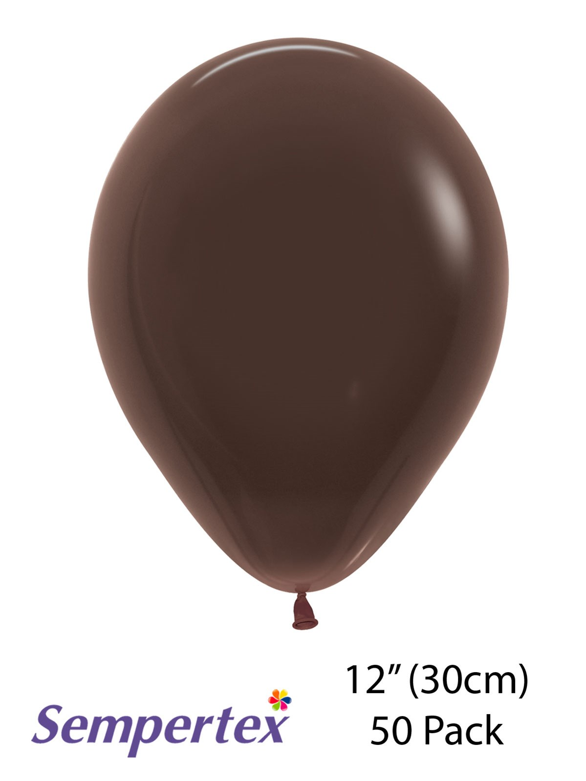 Sempertex Fashion Chocolate 12" Latex 50pk