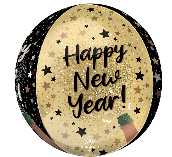 Anagram New Year Sparkle 16" Orbz Balloon