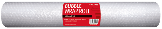 Bubble Wrap Roll Large 500mmx3m BGC Label