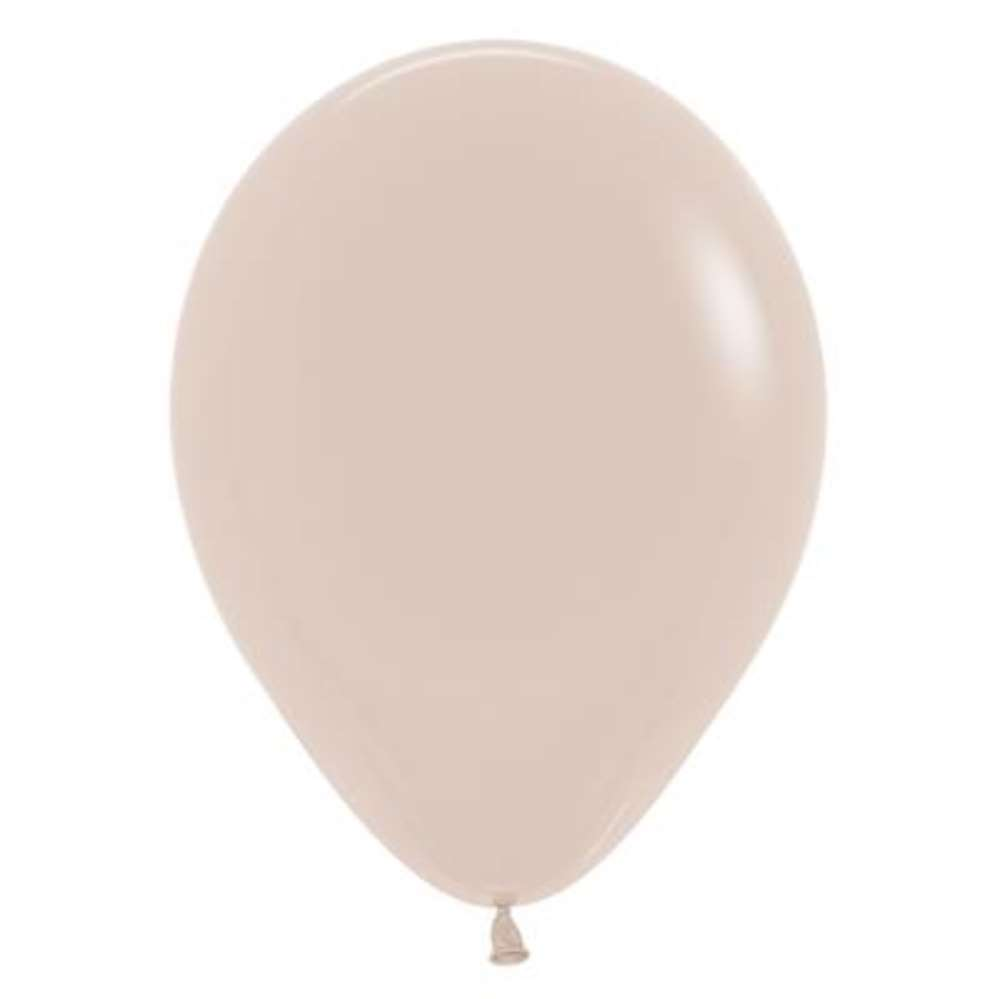 Sempertex Fashion White Sand 12" Latex 50pk