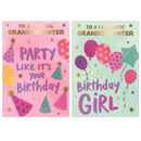 Poppyhill C50 Birthday Granddaughter 12pk