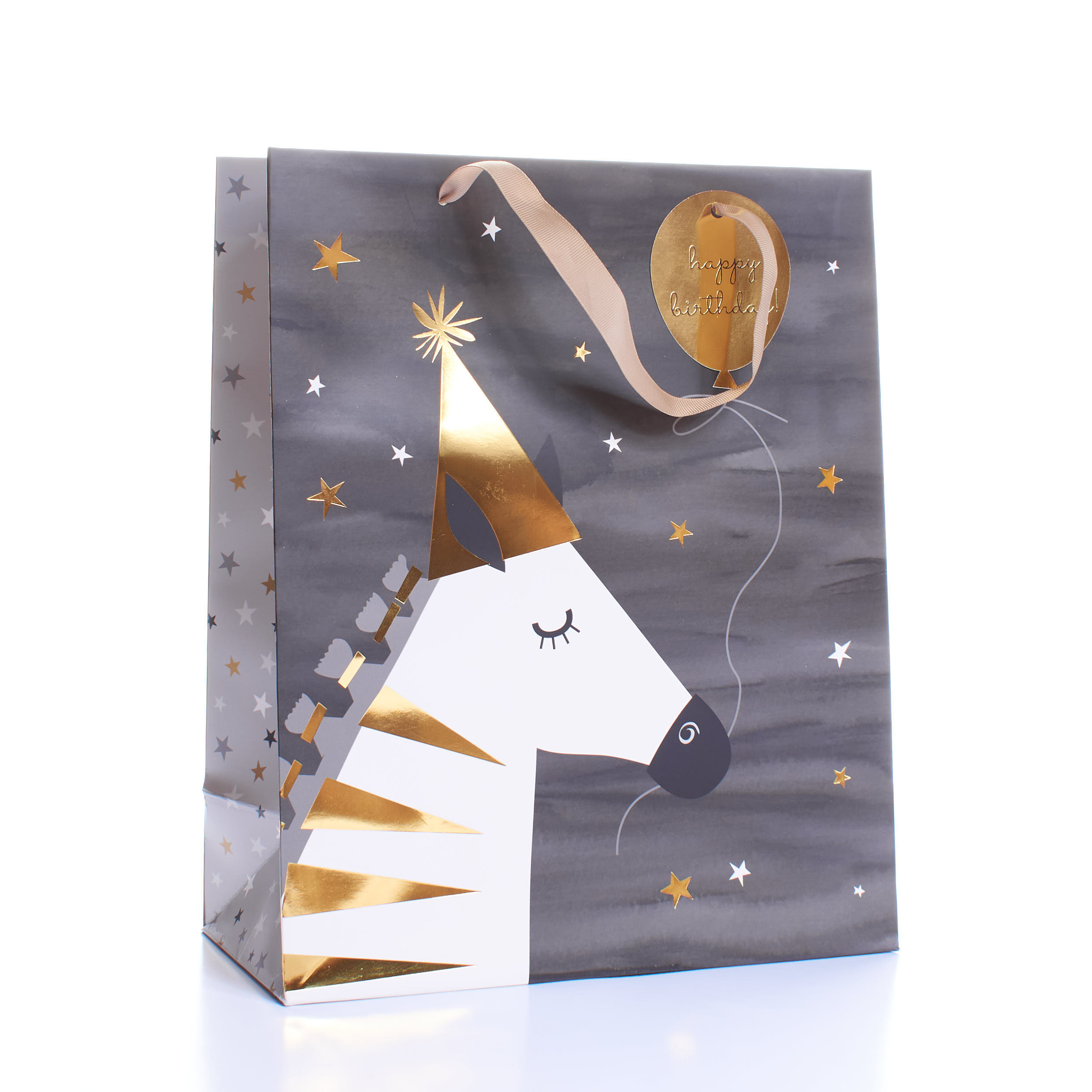 Tiger Feet 6 Pack Gift Bag Giraffe Medium