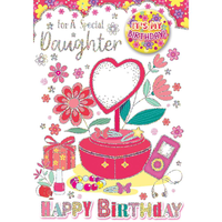 Xpress Yourself C50 Birthday Daughter 6pk