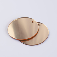 Nancy Loves Acrylic Tag Mirror Gold 600x400mm