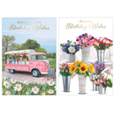 Poppyhill C50 Birthday Belated 12pk
