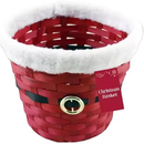 Eurowrap Gift Basket Christmas Red Santa