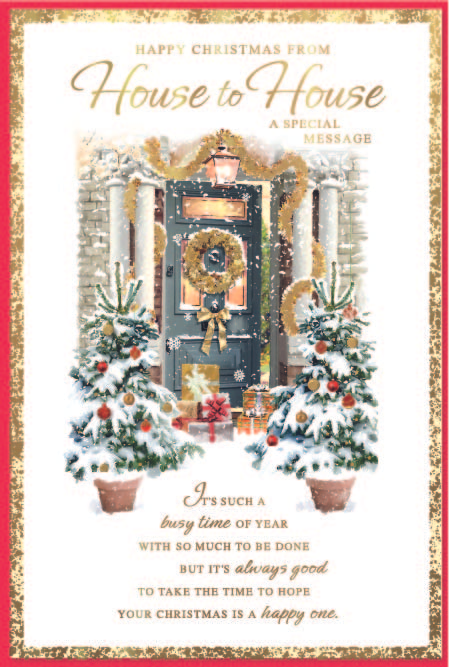 Simon Elvin C75 Christmas To Your House 6pk