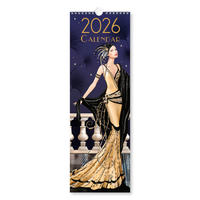 Calendar Slim Claire Coxon Art Deco 2027