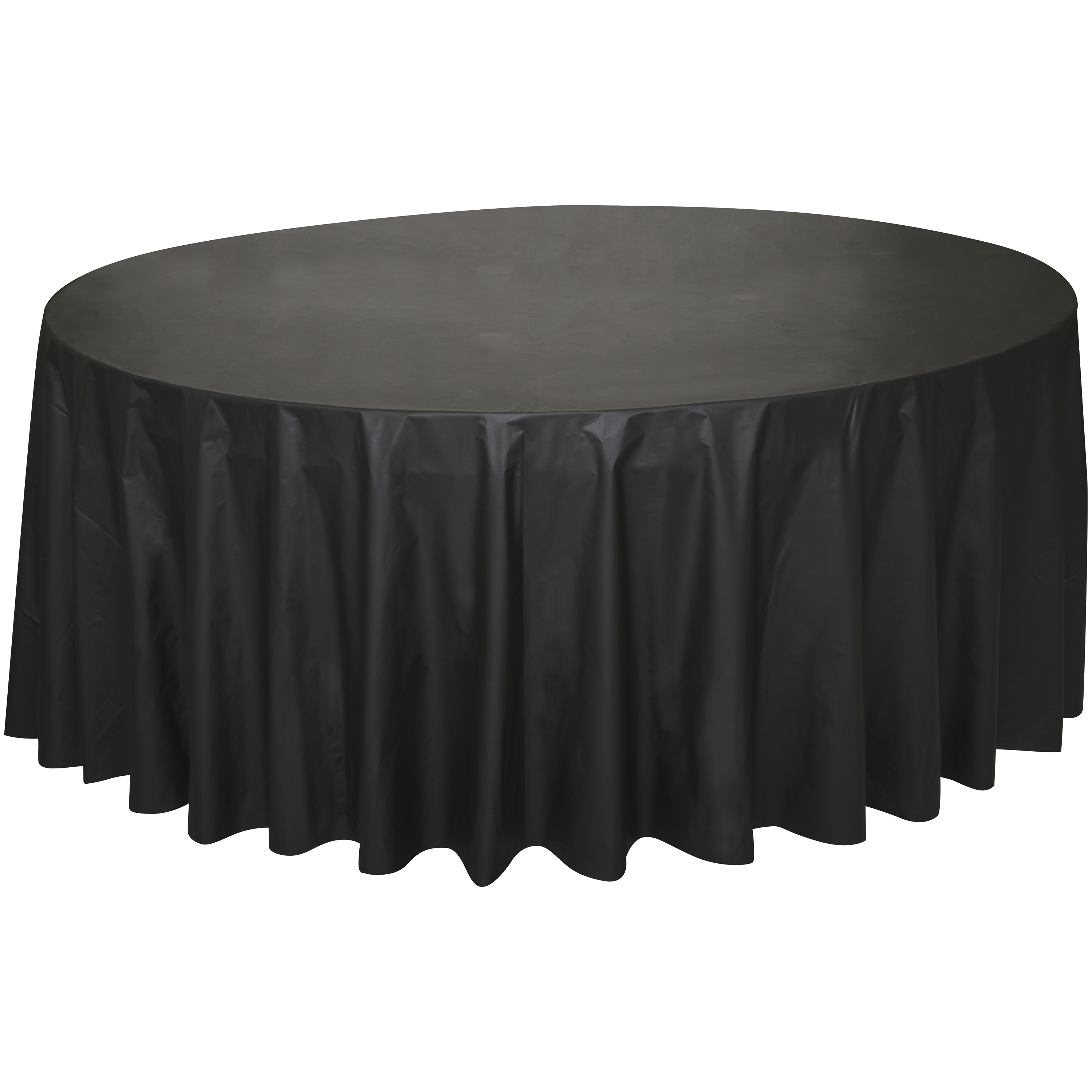 Unique Tablecover Midnight Black Round 84