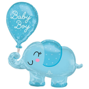 Anagram Baby Boy Elephant 29" Foil Balloon