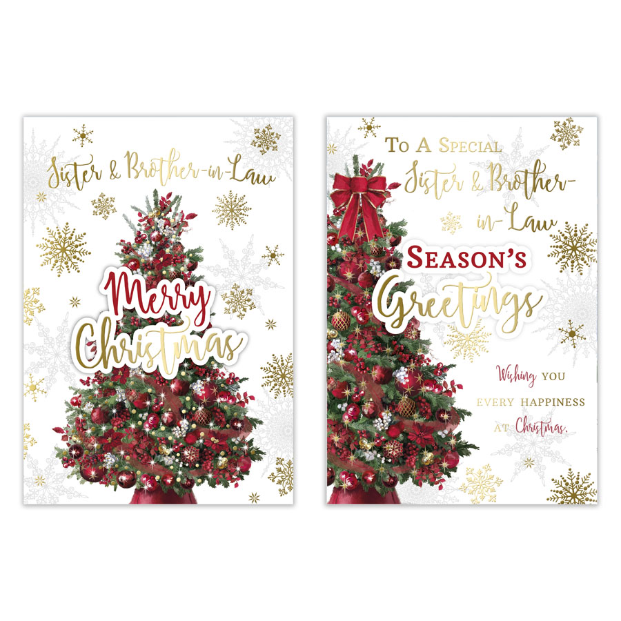 Poppyhill C50 Christmas Sister & BIL 12pk