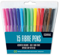 15pk Felt Tip Pen Marker