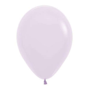 50 Latex Balloons 12" Matte Pastel Lilac