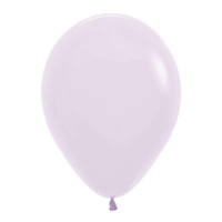 50 Latex Balloons 12" Matte Pastel Lilac